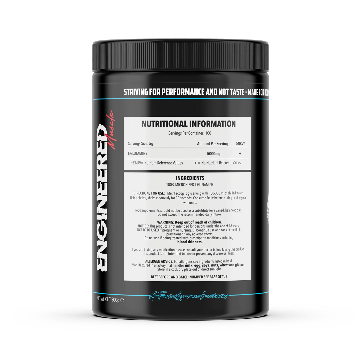 Engineered Muscle Glutamine