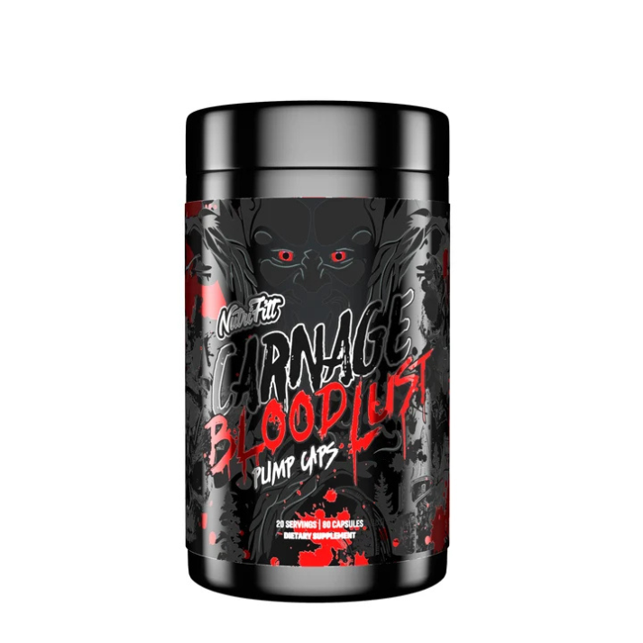 Nutrifitt Carnage Bloodlust Pump Capsules