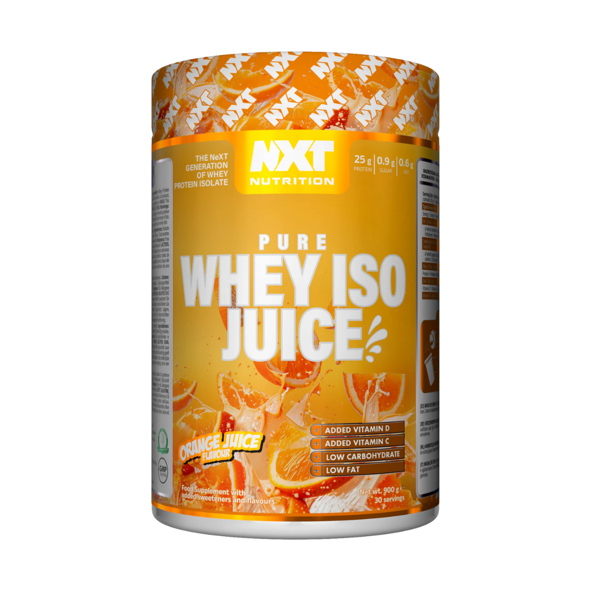 NXT Nutrition Pure Whey ISO Juice 900g