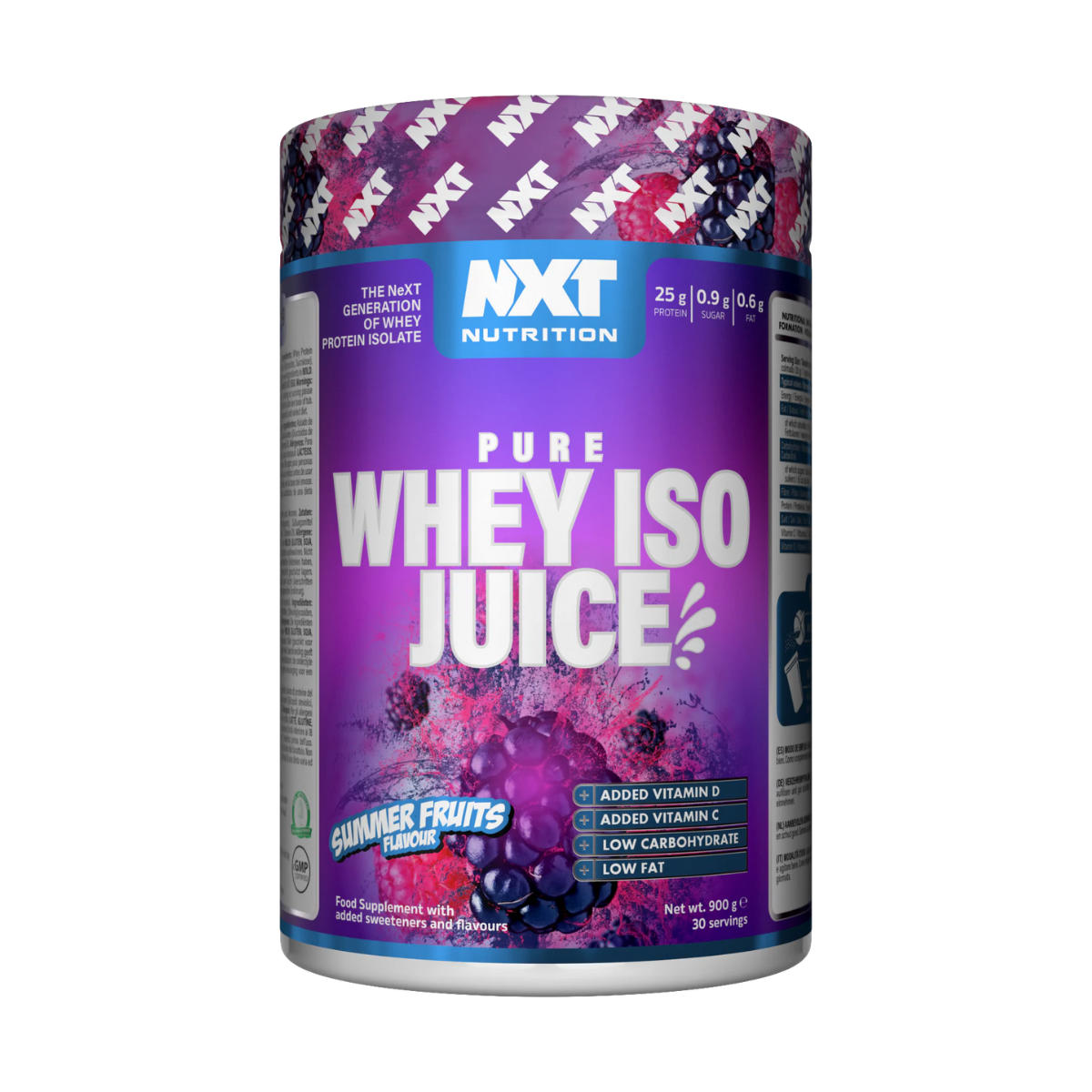 NXT Nutrition Pure Whey ISO Juice 900g