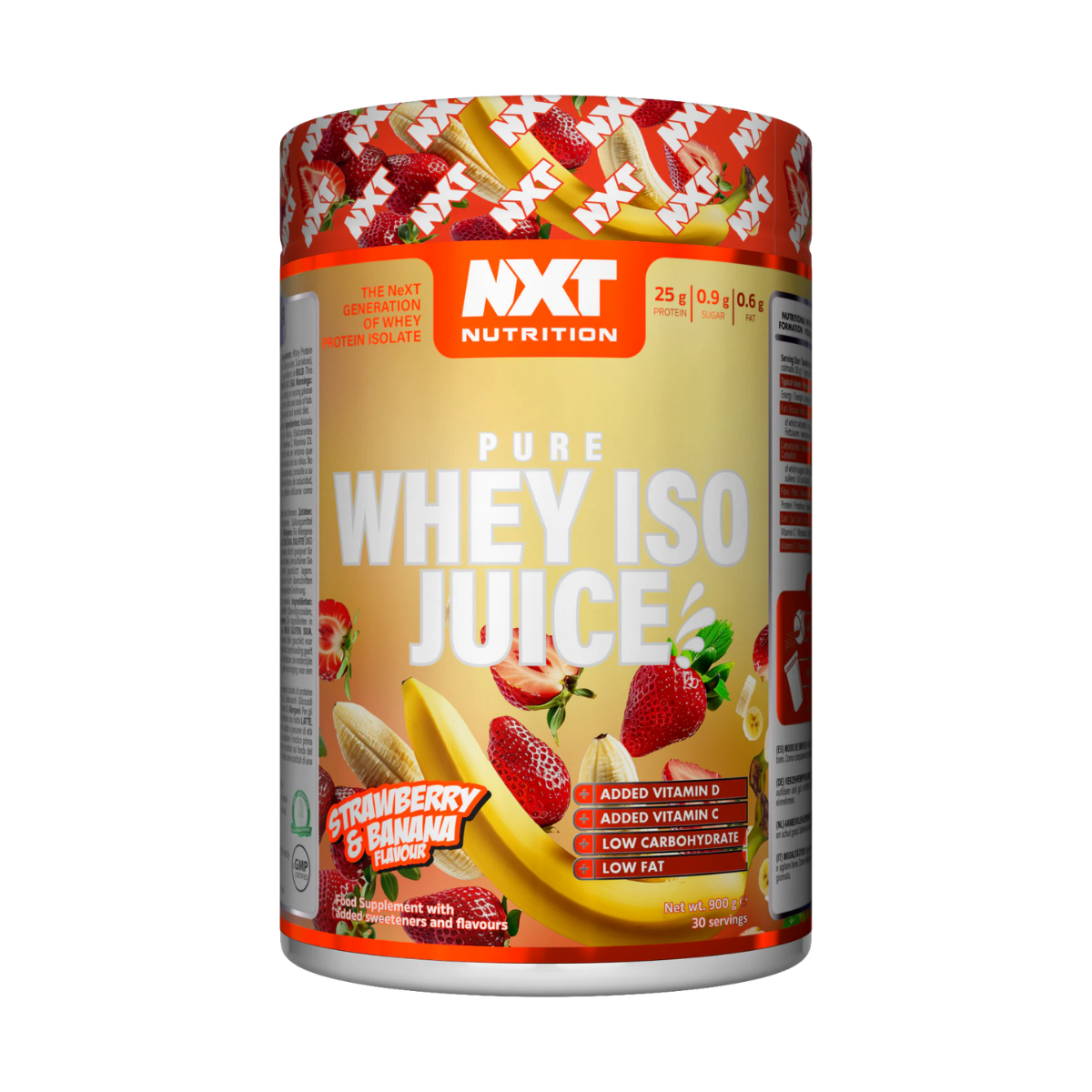 NXT Nutrition Pure Whey ISO Juice 900g