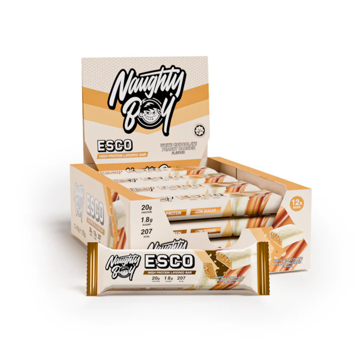 Naughty Boy ESCO Protein Bar