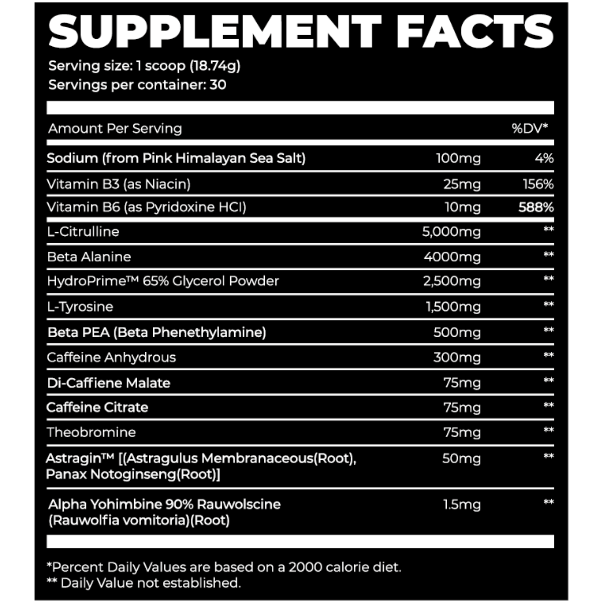 Dark Labs Crack Daily Pre-workout