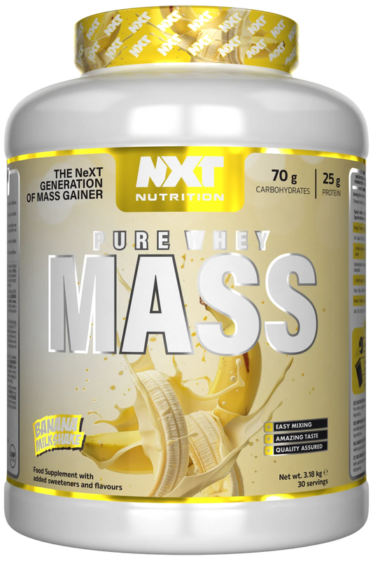 NXT Nutrition Pure Whey Mass 3.18KG