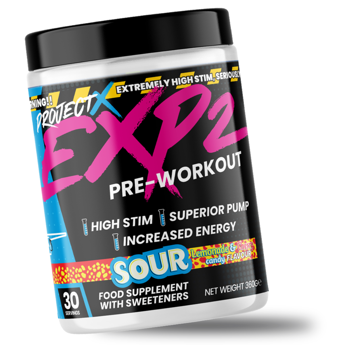 Project X EXP-2 Pre-Workout